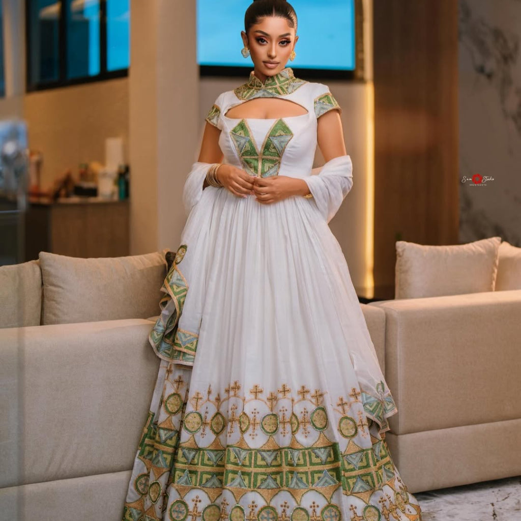 Aklesiya Habesha Taditonal Dress2