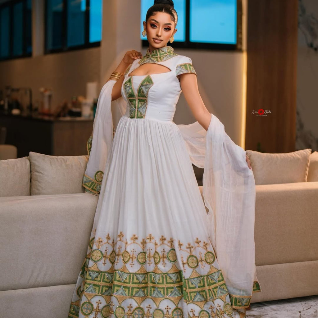 Aklesiya Habesha Taditonal Dress2