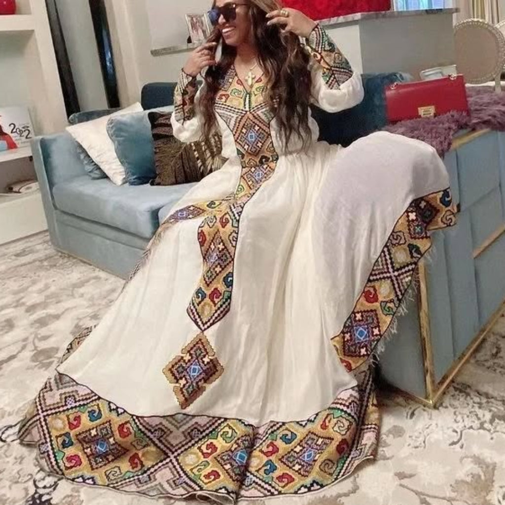 Aselefech Habesha Dress