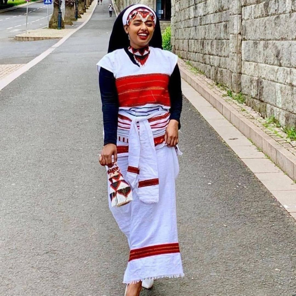 Burte Oromo Traditonal Dress