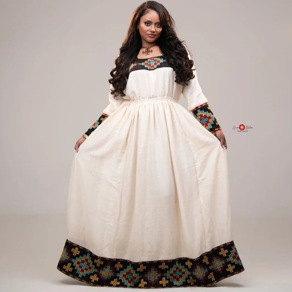 Enat Ethiopian Traditonal Clothes4