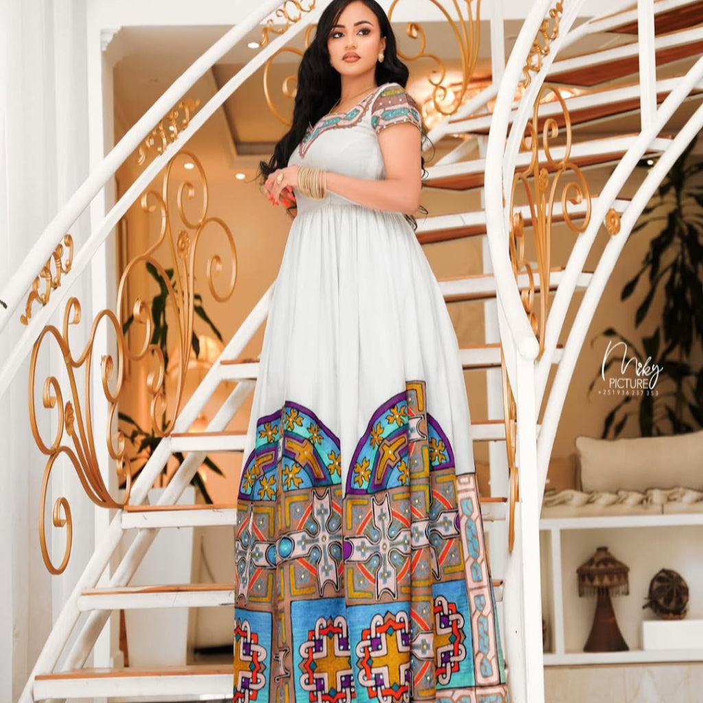 Etagegn Habesha Dress