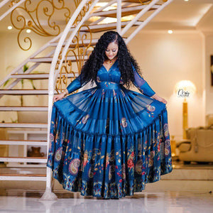 Meron Ethiopian Chiffon Dress