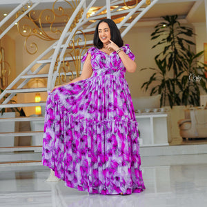 eritrean habesha chiffon dress