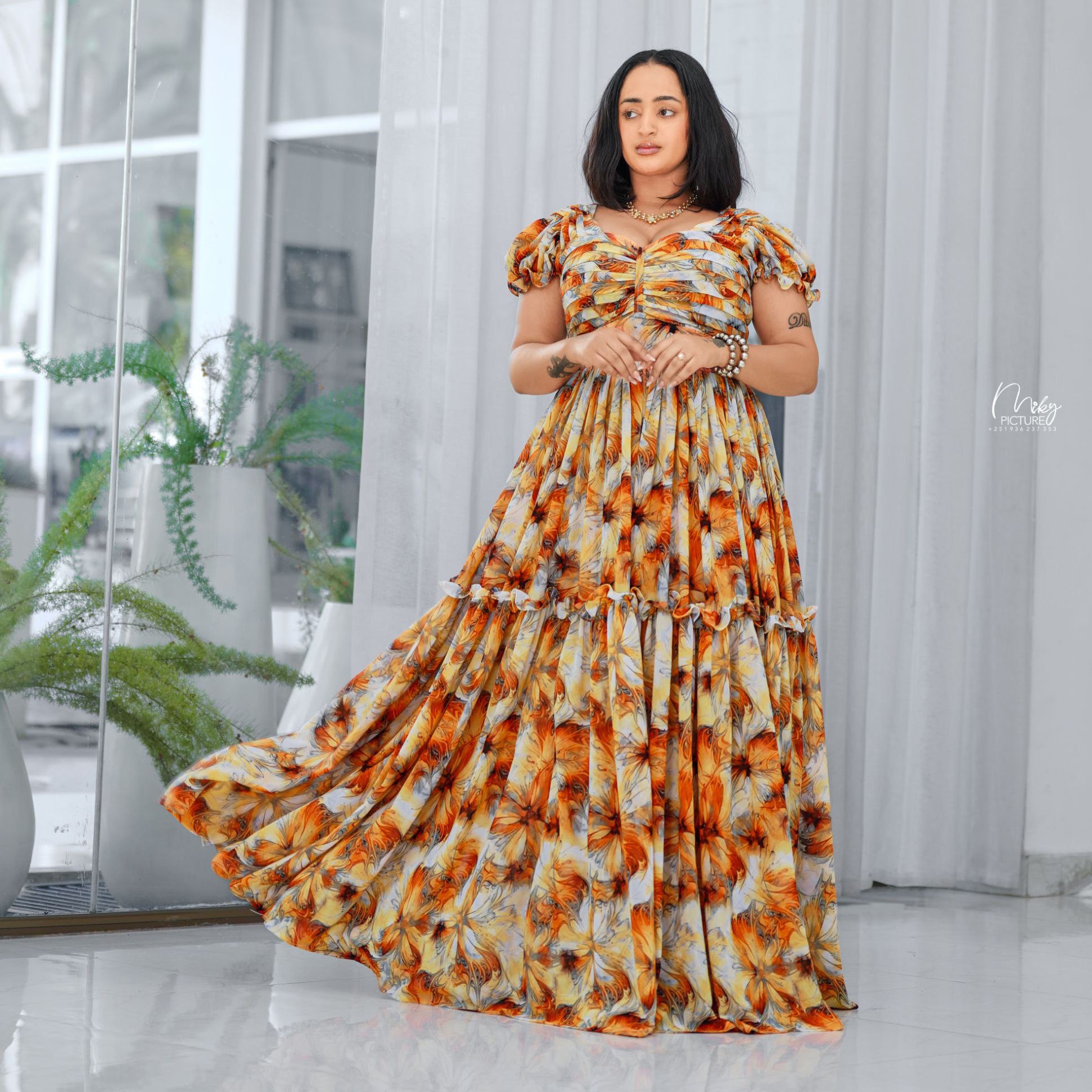 habesha chfffon cultural dress