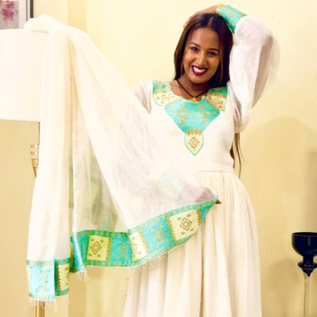 Misrak Ethiopian Habesha Dress