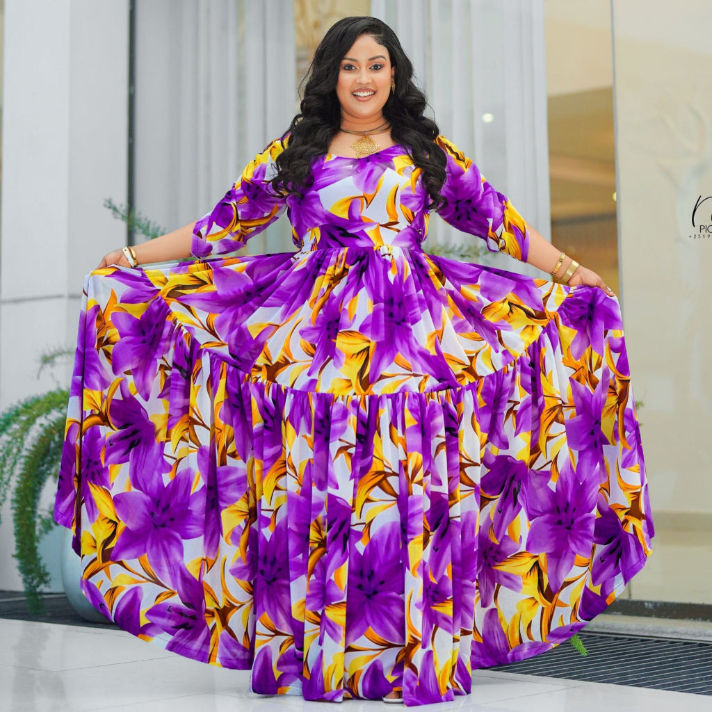 Redu Habesha Chiffon