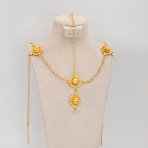 Ethiopian Women's Wedding Jewelry Set