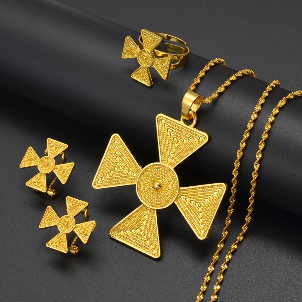 Gold Plated Eritrean Ornaments