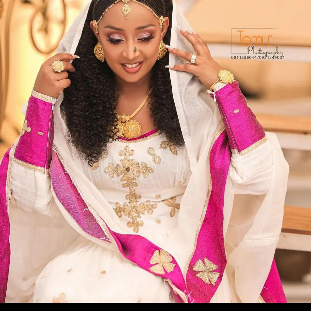 Semawit Ethiopian Tradional Clothes3