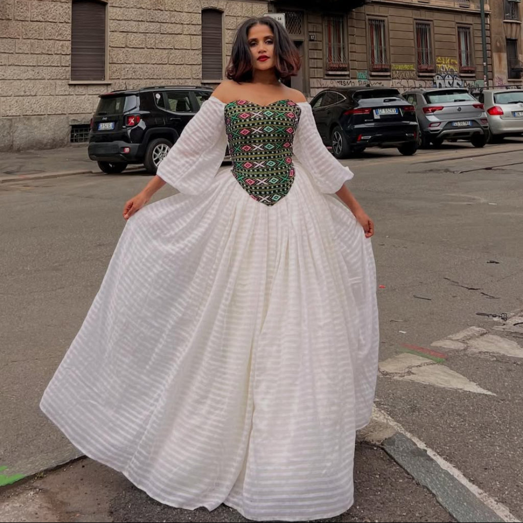 Serkalem Habesha Dress1