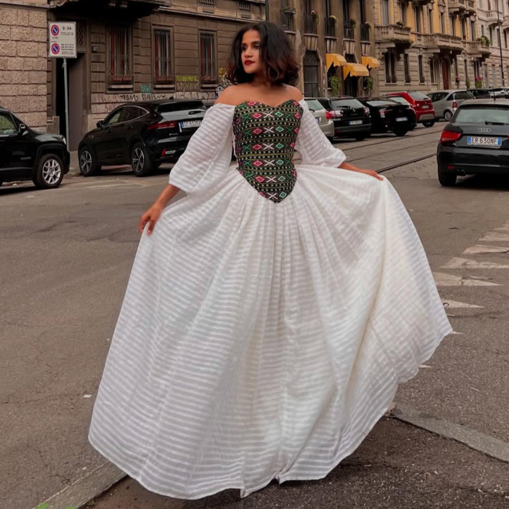 Serkalem Habesha Dress1