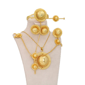 Ethiopian Women's Wedding Jewelry Set