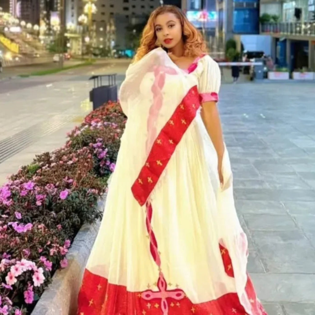Simret habesha Dress3