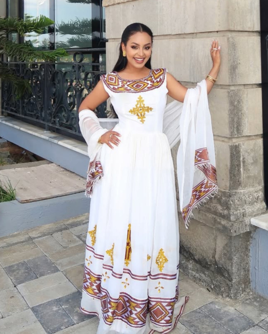 Tega Habesha Dress5