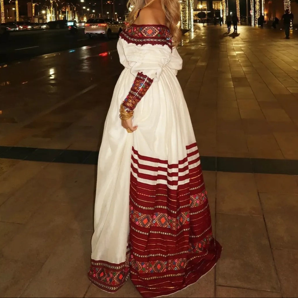 Temnet Ethiopian Dress3