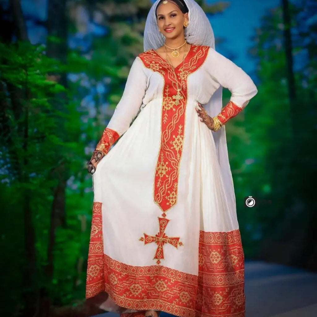 Tiblet Ethiopian Dress3