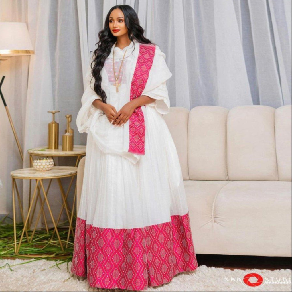 Wegayew Ethiopian Dress3