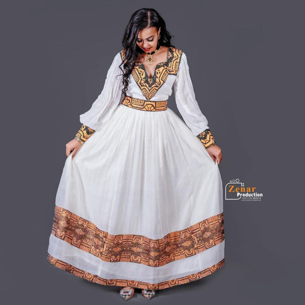 Wubalem Ethiopian Habesha Dress