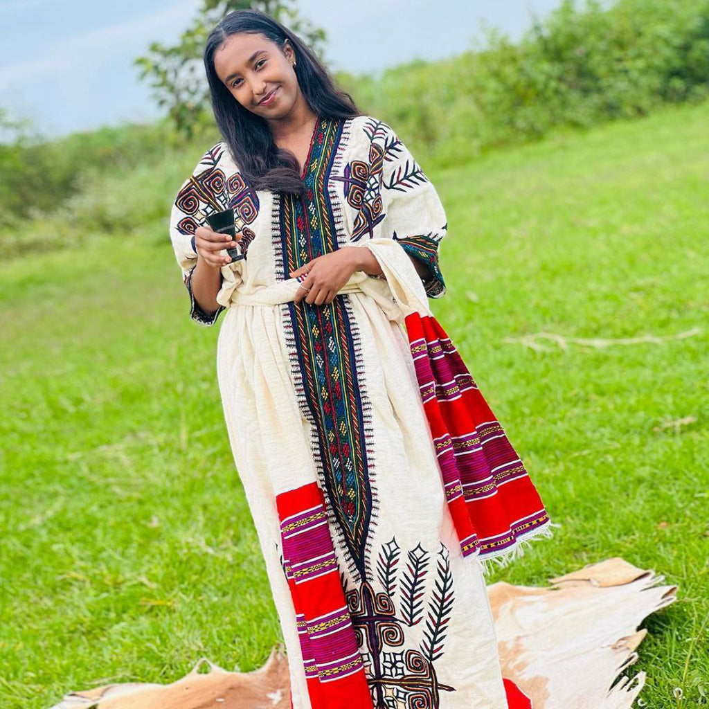 Zengina Ethiopian Traditonal Dress2
