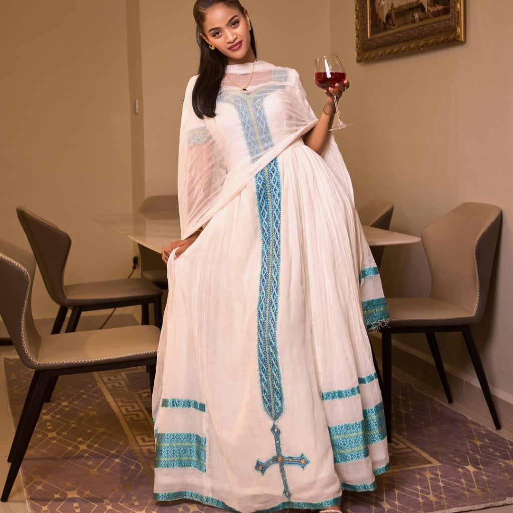 Zerfe Habesha Dress