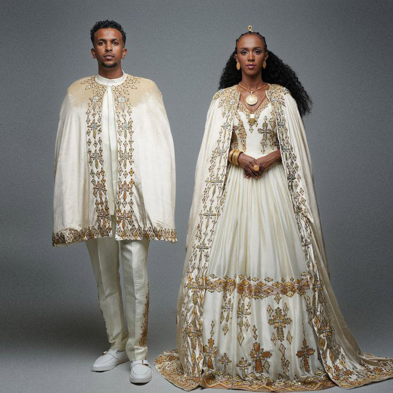 Modern Ethiopian Wedding Dress