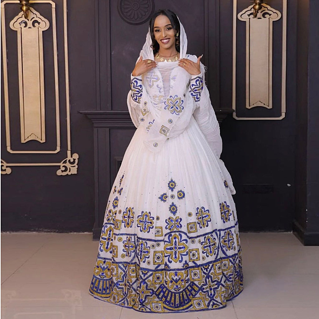 ethiopian cultural wedding dress