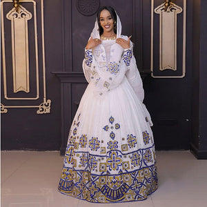 ethiopian traditional wedding dress