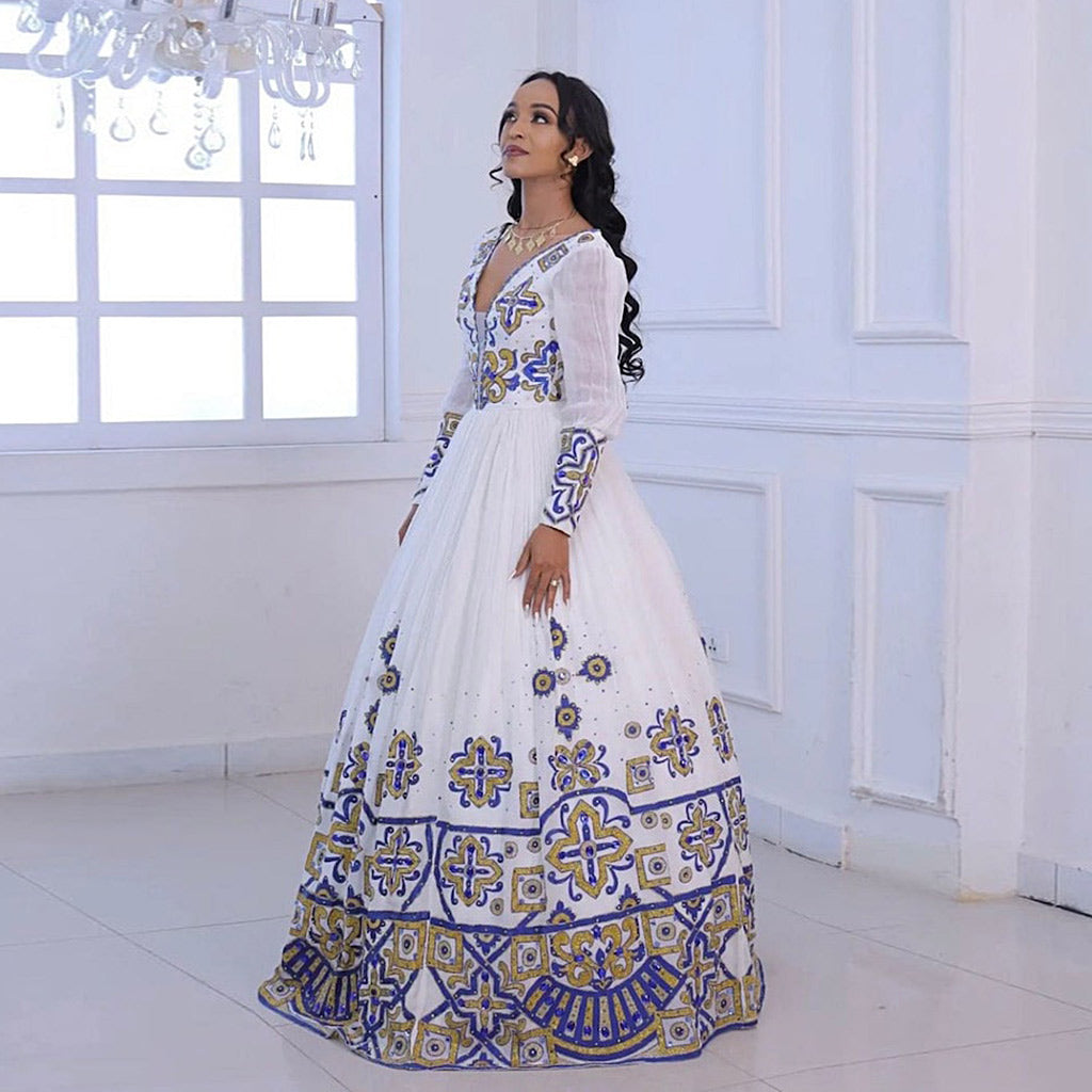 ethiopian cultural wedding dress