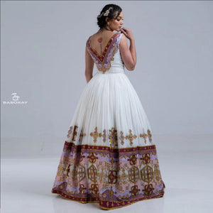 Wonchi Ethiopian Wedding Dress