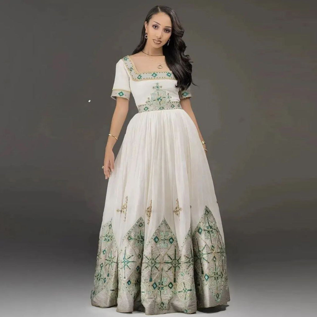 Lamrot Ethiopian Wedding Dress