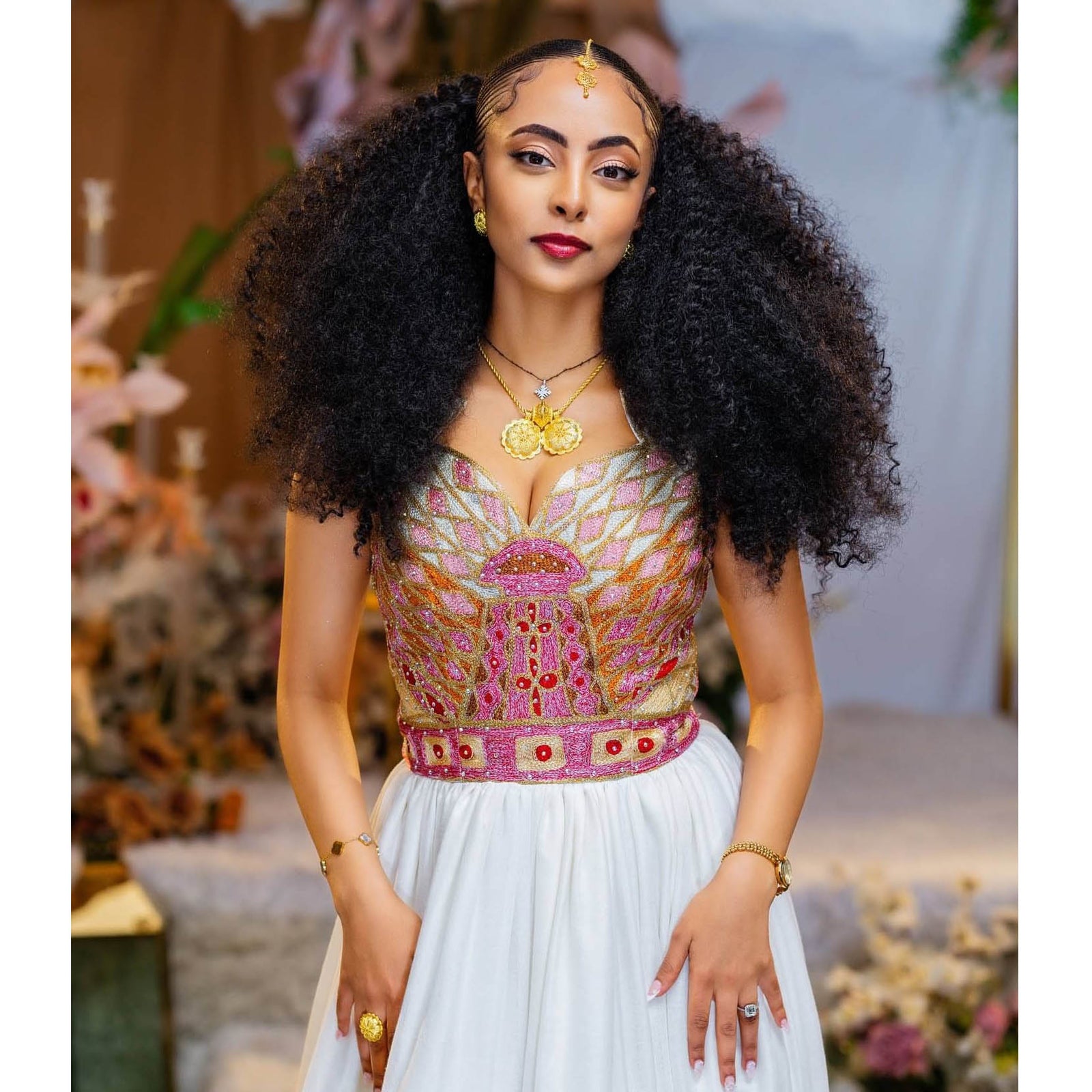 Amarech Ethiopian Wedding Dress