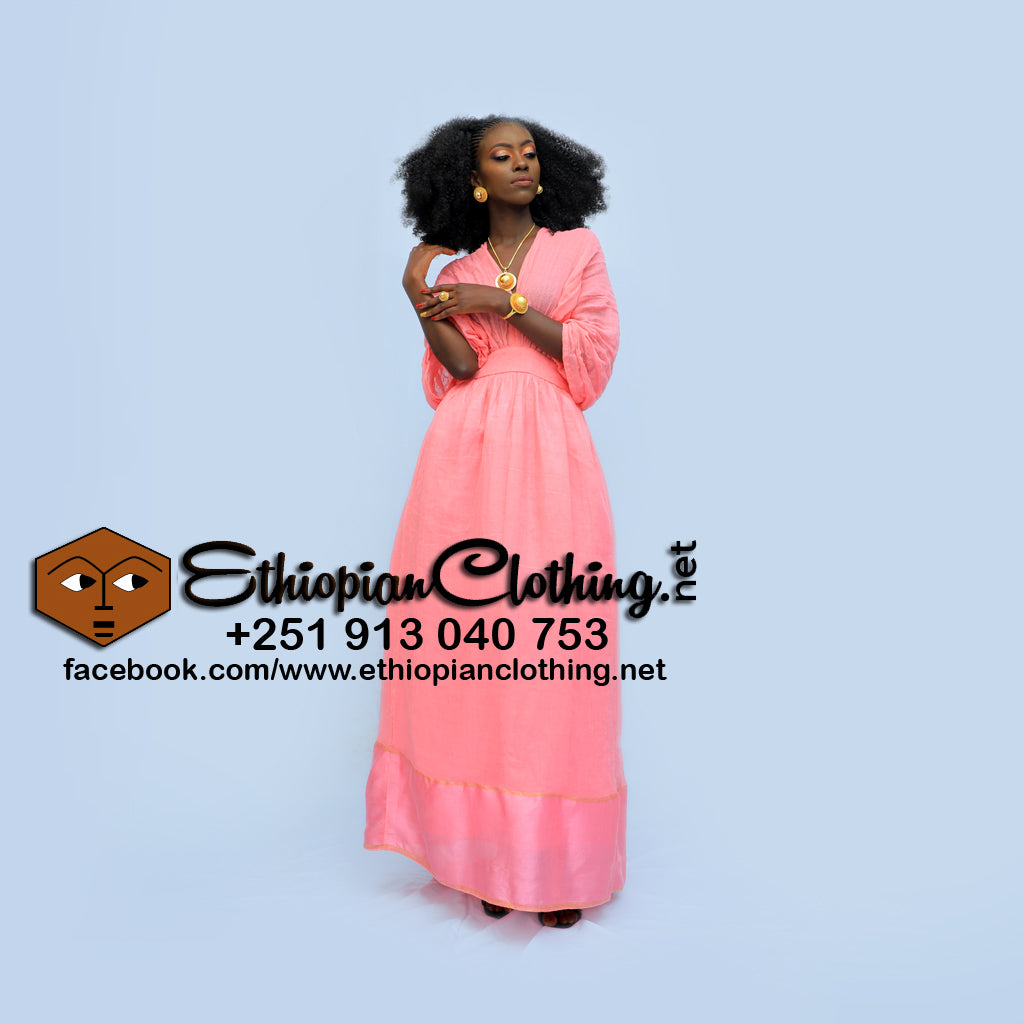 Readymade Kelem Traditional Ethiopian Clothing - Ethiopian Traditional Dress