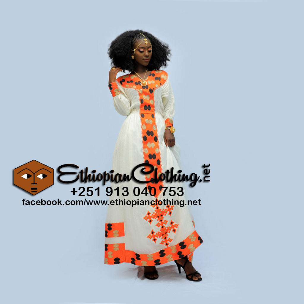 Tiringo Ethiopian Dress - Ethiopian Traditional Dress