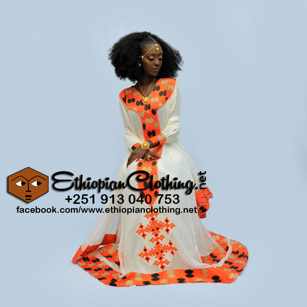 Tiringo Ethiopian Dress - Ethiopian Traditional Dress
