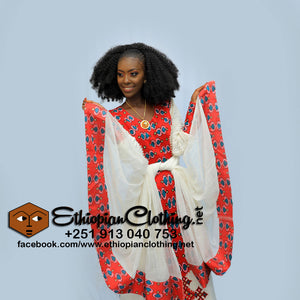 Emebet Ethiopian Dress - Ethiopian Traditional Dress
