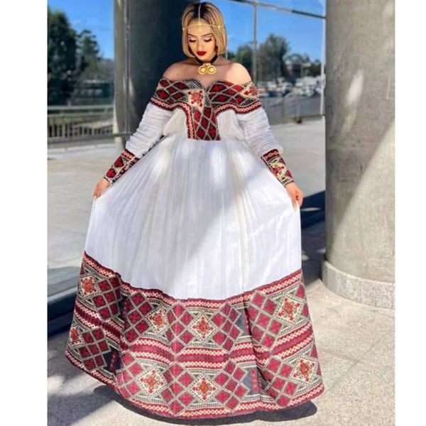 Samri Eritrean Dress - EthiopianClothing.Net