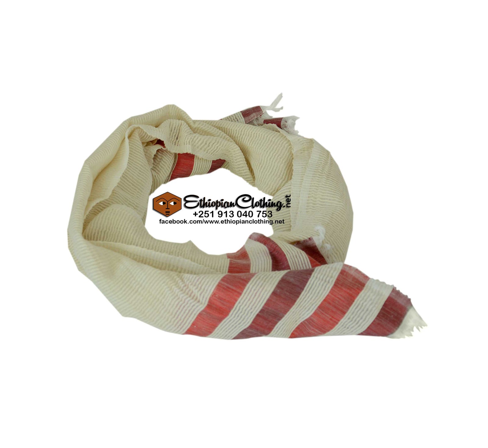 Hamelmal scarf - Ethiopian Traditional Dress