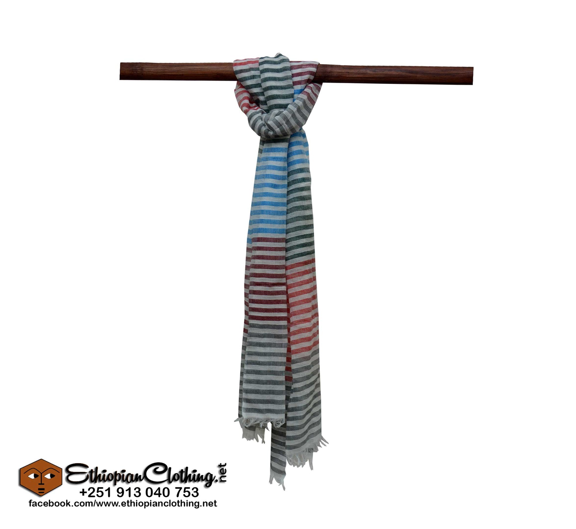 Hibret Habesha Scarf - Ethiopian Traditional Dress