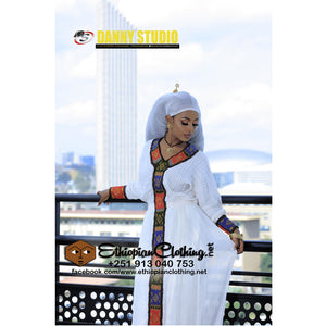 Meki Habesha Dress - Ethiopian Traditional Dress