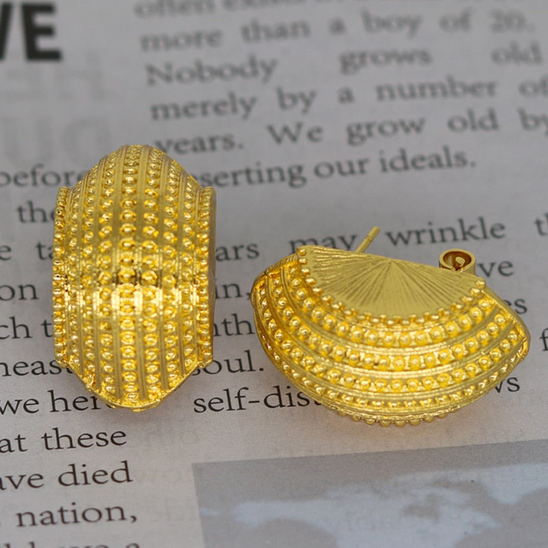 Gold Habesha jewelry sets - Ethiopian Traditional Dress