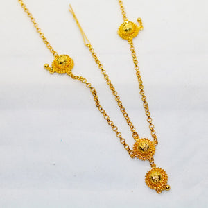 Ethiopian 24k Gold Plated Bridal Jewelry Sets - Ethiopian Traditional Dress