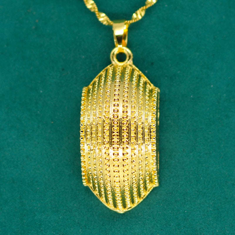 Gold Habesha jewelry sets - Ethiopian Traditional Dress