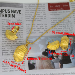 Gold Habesha jewelry sets - Ethiopian Traditional Dress
