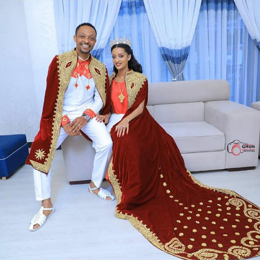 Nigest Ethiopian Kaba - Ethiopian Traditional Dress