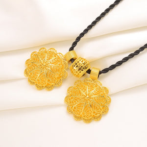 Ethiopian Gold Plated Bridal Jewelry Sets - Ethiopian Traditional Dress