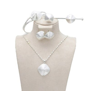 2022 Habesha Silver Plated Jewelry Set - Ethiopian Traditional Dress
