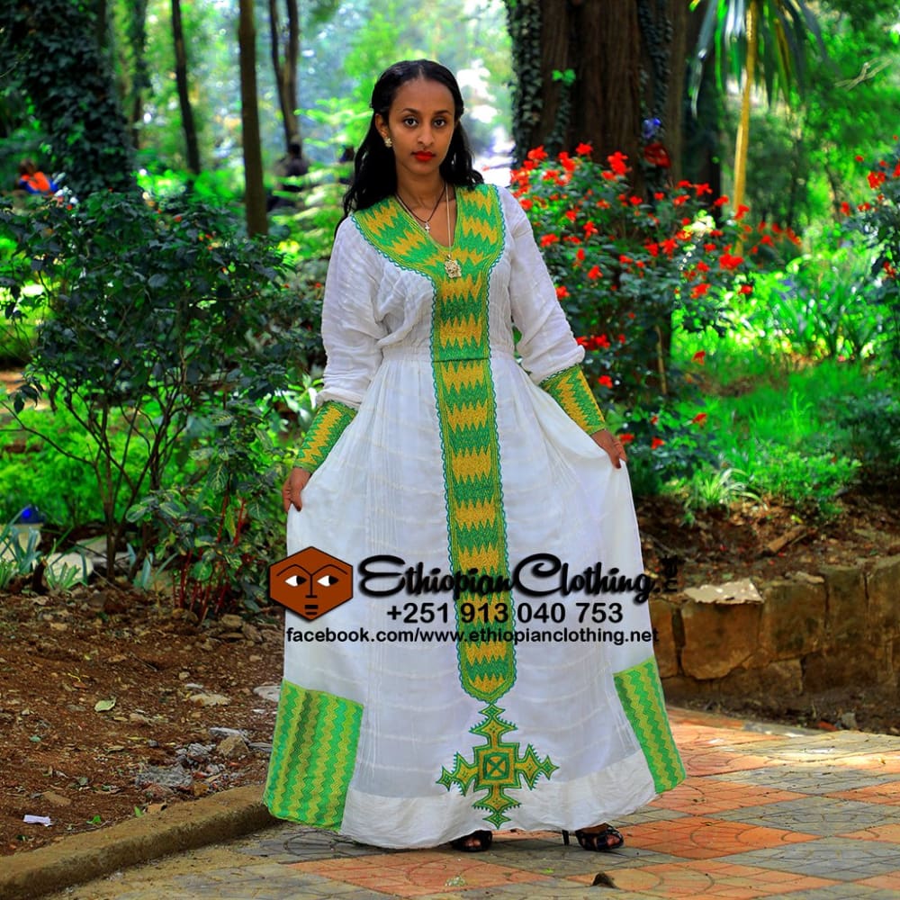 Abay Ethiopian cultural dresses - Ethiopian Traditional Dress