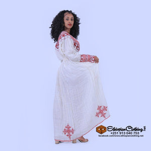 Adwa Axum telf - Ethiopian Traditional Dress