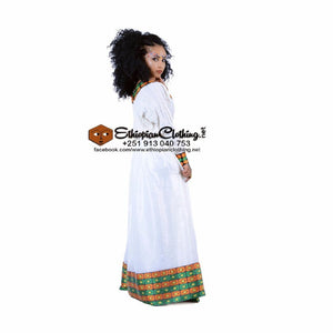 Afro Habesha Dress - Ethiopian Traditional Dress